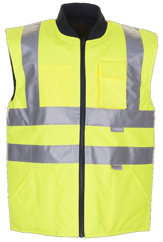 PLANAM-Warnschutz, Winter-Warn-Weste, gelb