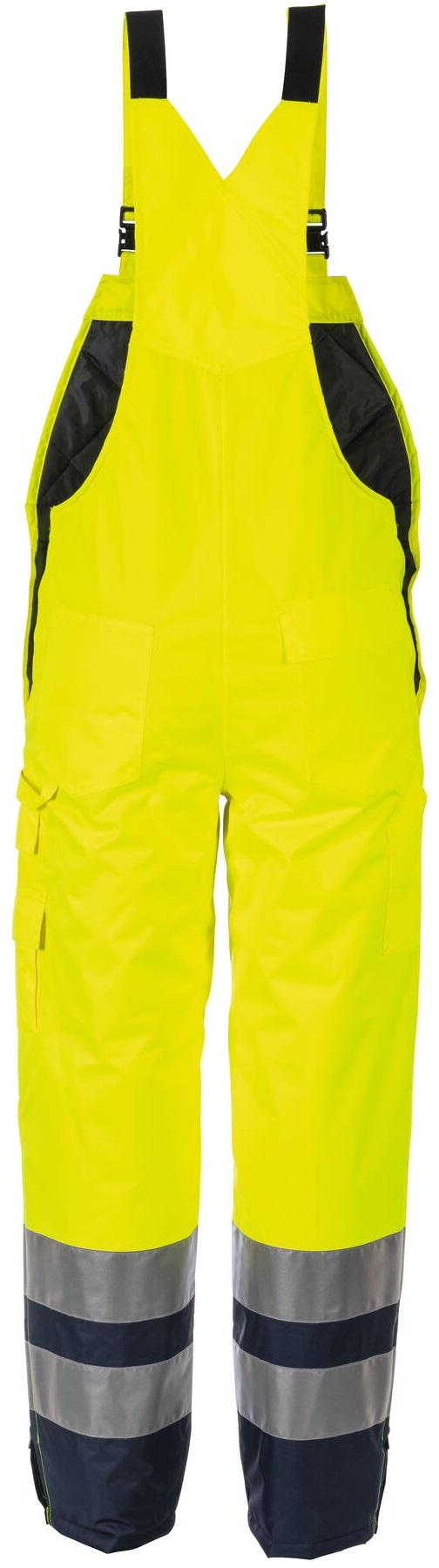 PLANAM-Warnschutz, Winter-Latzhose, gelb/marine