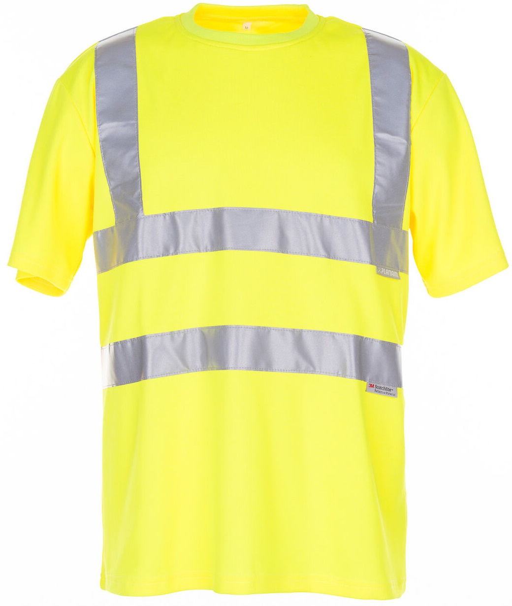 PLANAM-Warnschutz, T-Shirt, gelb