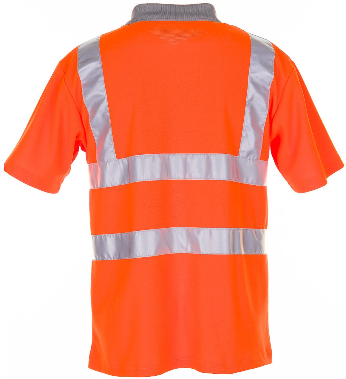 PLANAM-Warnschutz, Polo-Shirt, orange/grau