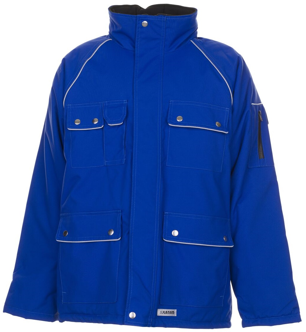 PLANAM-Kälteschutz, Winter-Arbeits-Berufs-Parka, CANVAS 320, kornblau/kornblau
