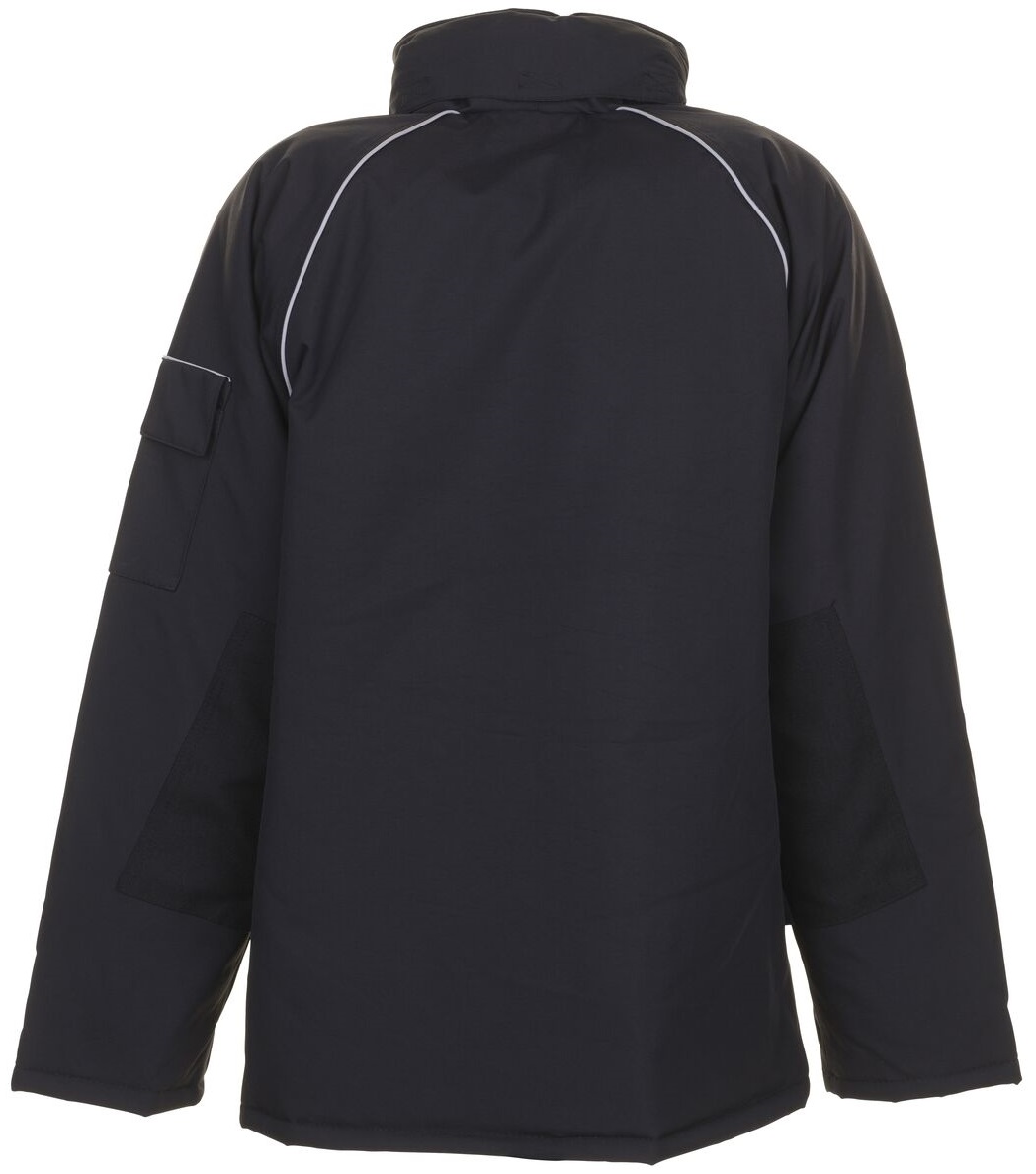 PLANAM-Kälteschutz, Winter-Arbeits-Berufs-Parka, Canvas, 320 g, schwarz