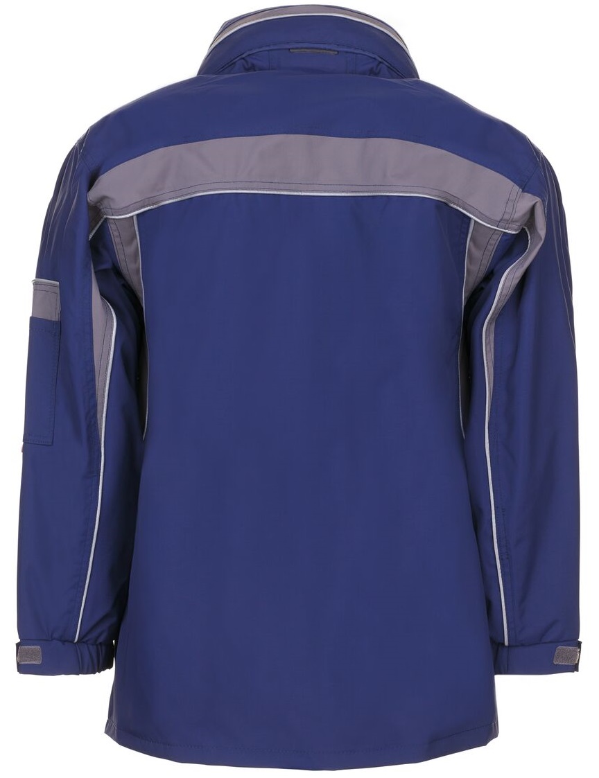 PLANAM-Kälteschutz, Allwetter Winter-Arbeits-Berufs-Jacke, PLALINE, marine/zink