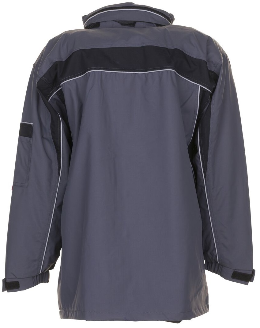 PLANAM-Kälteschutz, Allwetter Winter-Arbeits-Berufs-Jacke, PLALINE, schiefer/schwarz