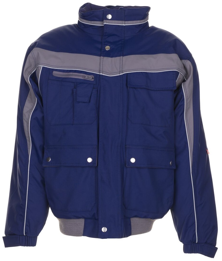 PLANAM-Kälteschutz, Winter Arbeits-Berufs-Jacke, Blouson, PLALINE, marine/zink