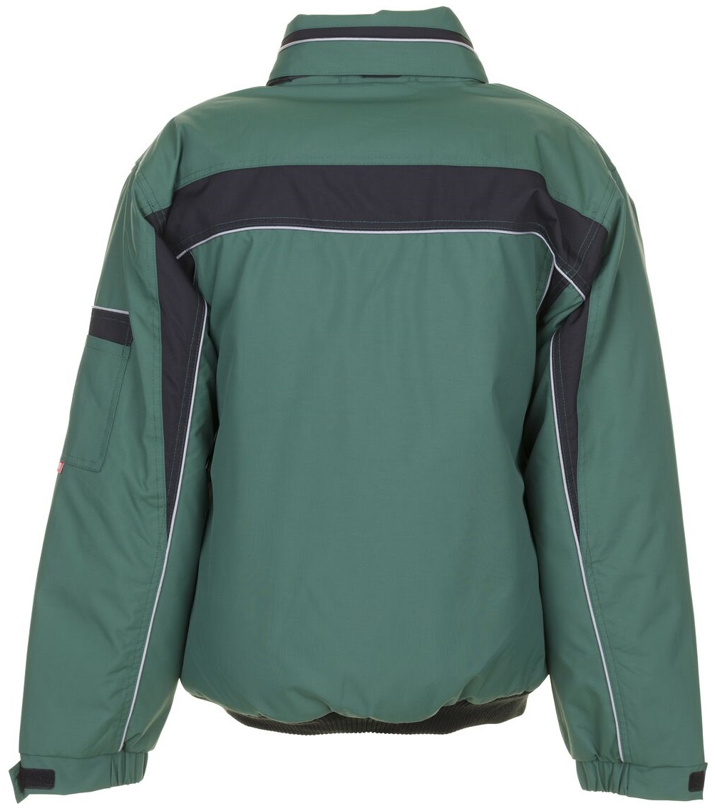 PLANAM-Kälteschutz, Winter Arbeits-Berufs-Jacke, Blouson, PLALINE, grün/schwarz