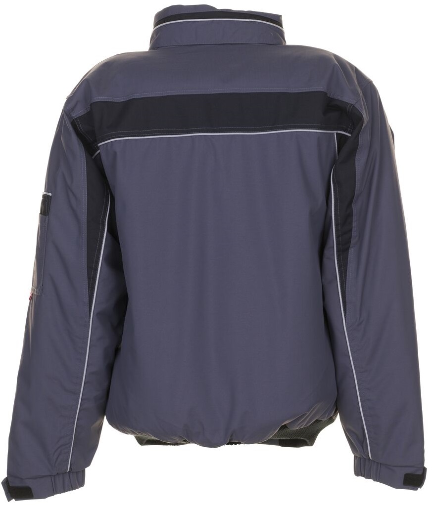 PLANAM-Kälteschutz, Winter Arbeits-Berufs-Jacke, Blouson, PLALINE, schiefer/schwarz