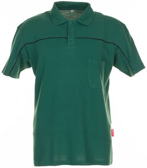 PLANAM-Workwear, Polo-Shirt, ca. 220 g/m², grün/schwarz