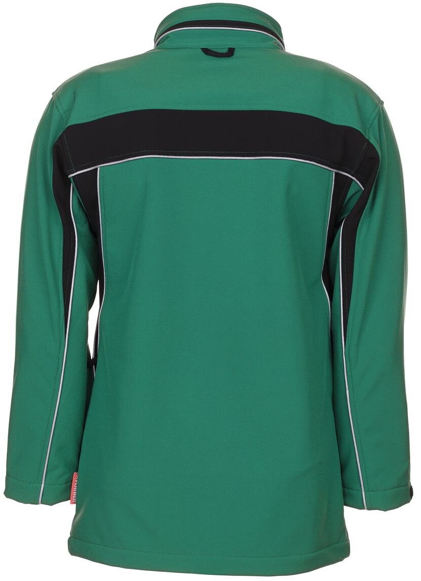 PLANAM-Kälteschutz, Softshell-Arbeits-Berufs-Jacke, Plaline, grün/schwarz