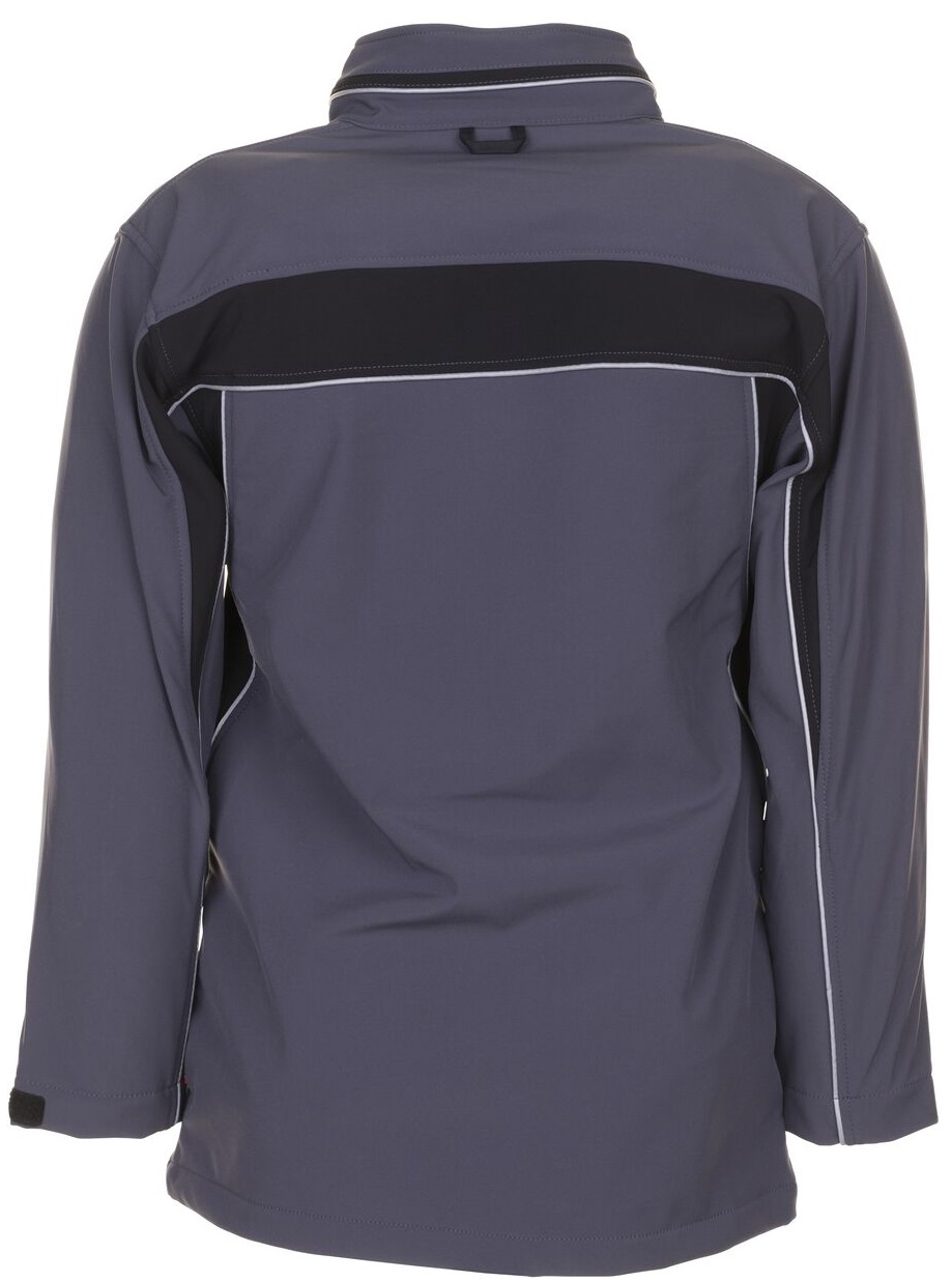 PLANAM-Kälteschutz, Softshell-Arbeits-Berufs-Jacke, Plaline, schiefer/schwarz