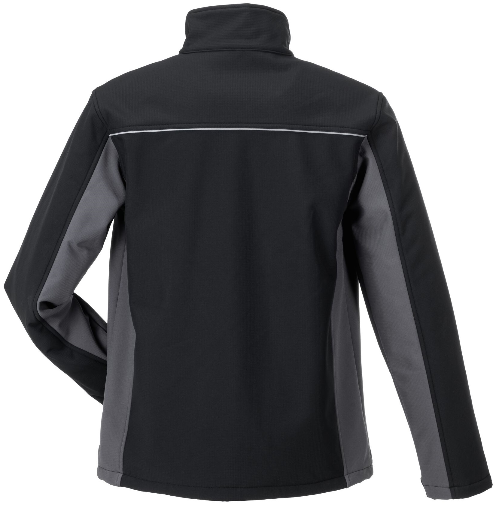 PLANAM-Kälteschutz, Winter-Softshell-Jacke, Highline, schwarz/schiefer/zink