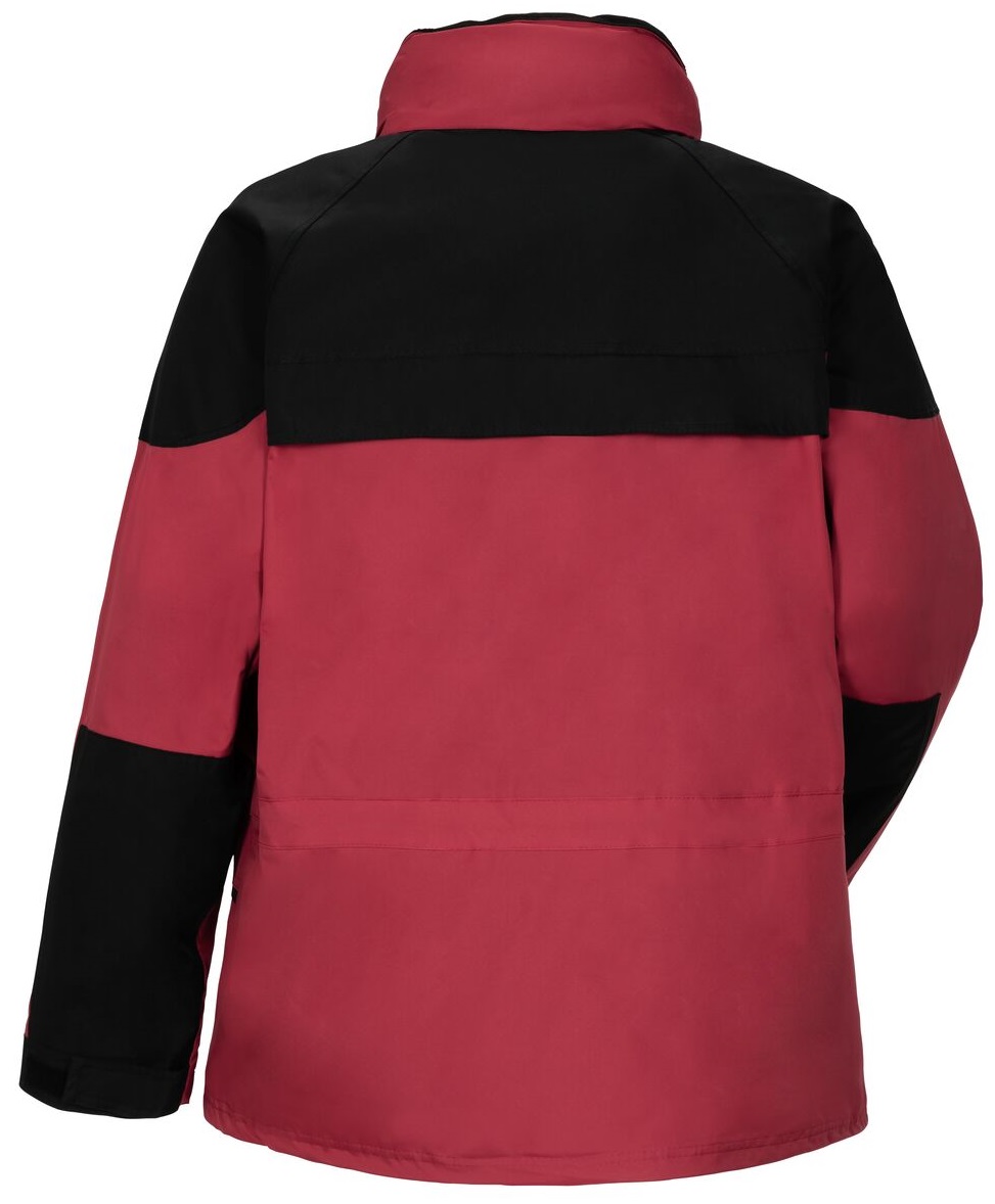 PLANAM-Kälteschutz, Twister, Winter-Arbeits-Berufs-Jacke, rot/schwarz