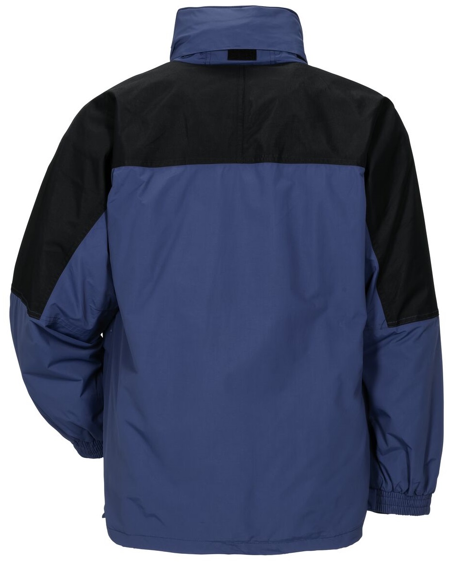 PLANAM-Kälteschutz, Redwood, Winter-Arbeits-Berufs-Jacke, amporablau/schwarz