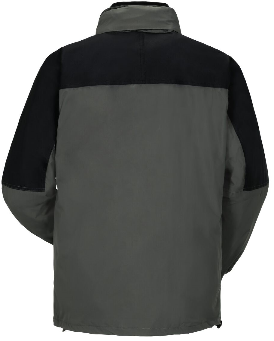 PLANAM-Kälteschutz, Winter-Wetter-Arbeits-Berufs-Jacke, Redwood, zink/schwarz