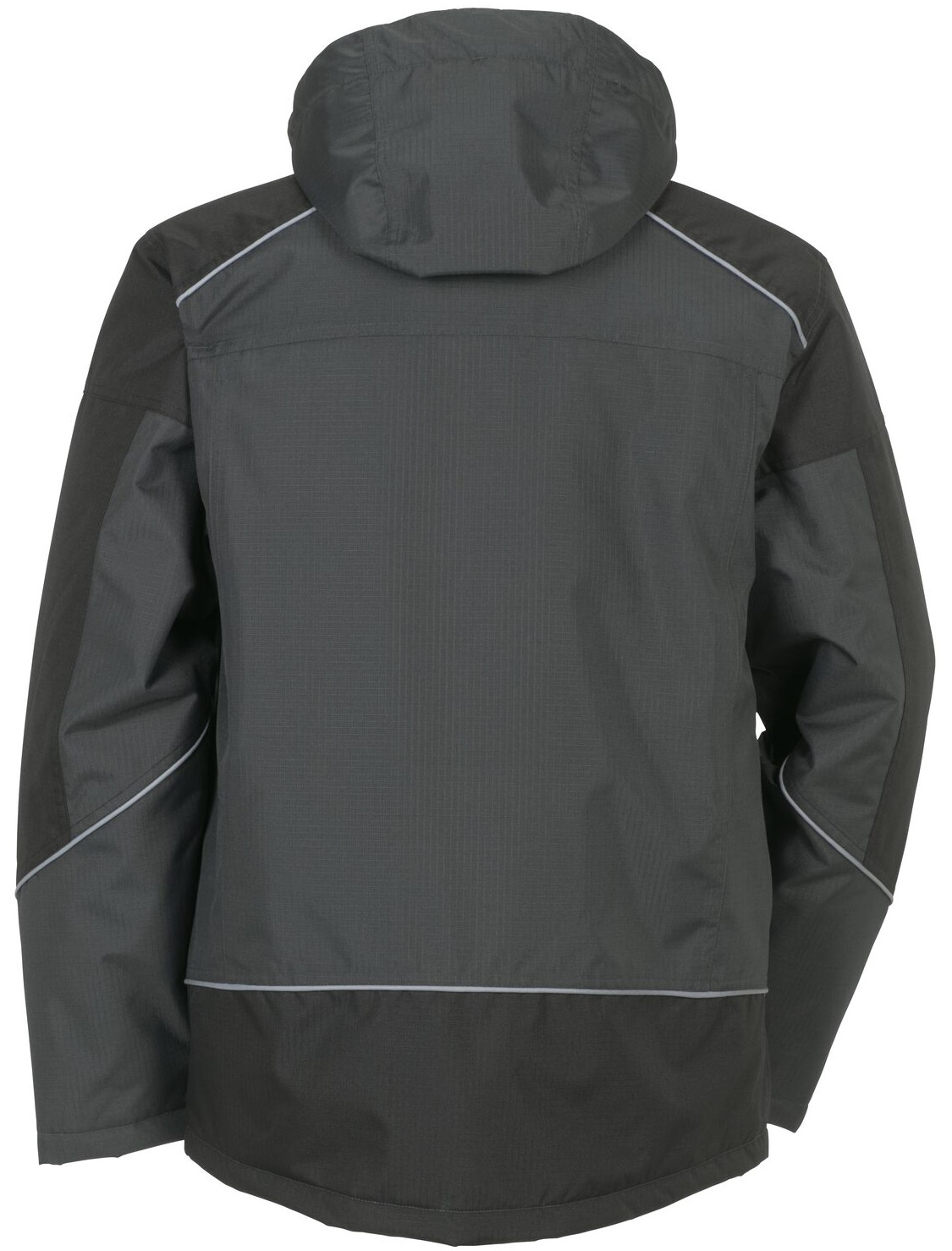 PLANAM-Kälteschutz, Winter-Wetter-Arbeits-Berufs-Jacke,, Desert, grau/schwarz