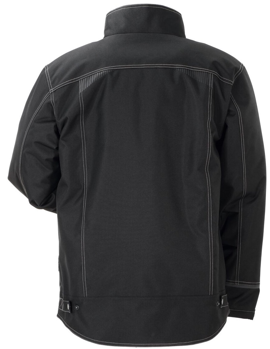 PLANAM-Kälteschutz, Winter-Jacke, Raven, schwarz/grau