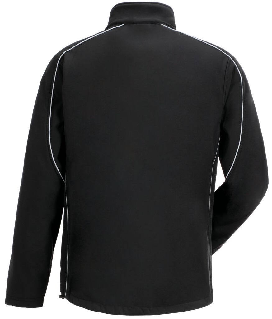PLANAM-Kälteschutz, Twilight-Softshell Arbeits-Berufs-Jacke, schwarz