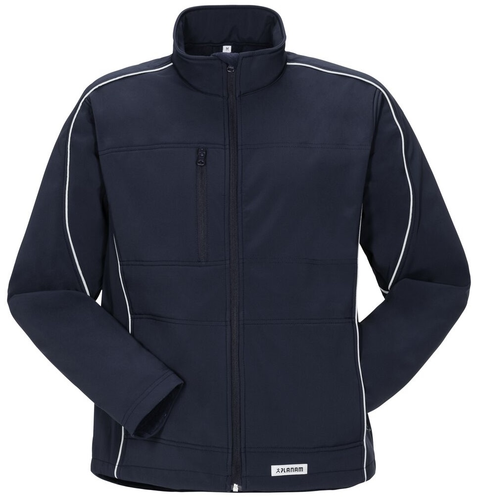PLANAM-Kälteschutz, Twilight-Softshell Arbeits-Berufs-Jacke, marine