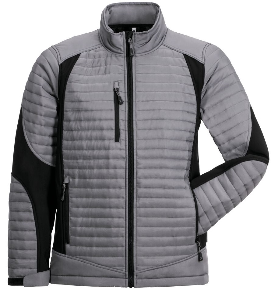 PLANAM-Kälteschutz, Winter-Wetter-Arbeits-Berufs-Jacke, Air, Outdoor, zink/schwarz