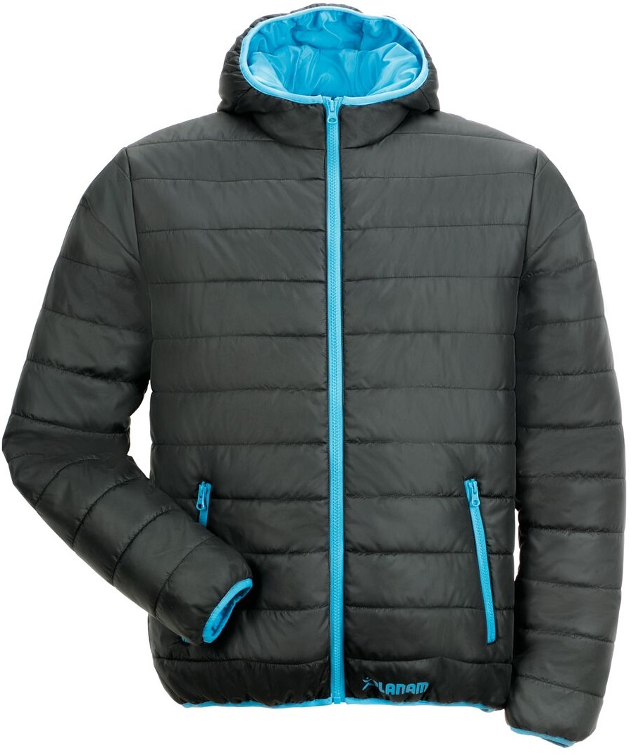 PLANAM-Kälteschutz, Winter-Wetter-Arbeits-Berufs-Jacke, Lizard, Outdoor, schwarz/blau