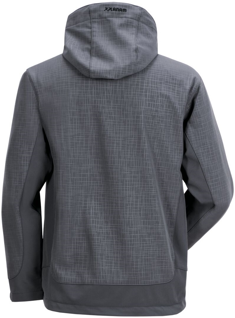 PLANAM-Kälteschutz, Cube Winter-Softshell Arbeits-Berufs-Jacke, schiefer