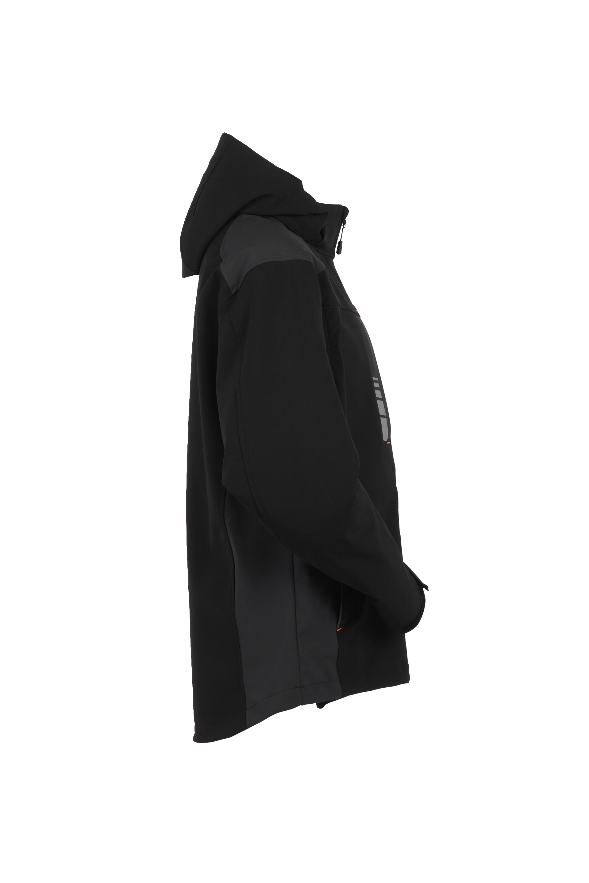Planam-Outdoor Moto Softshelljacke schwarz/grau