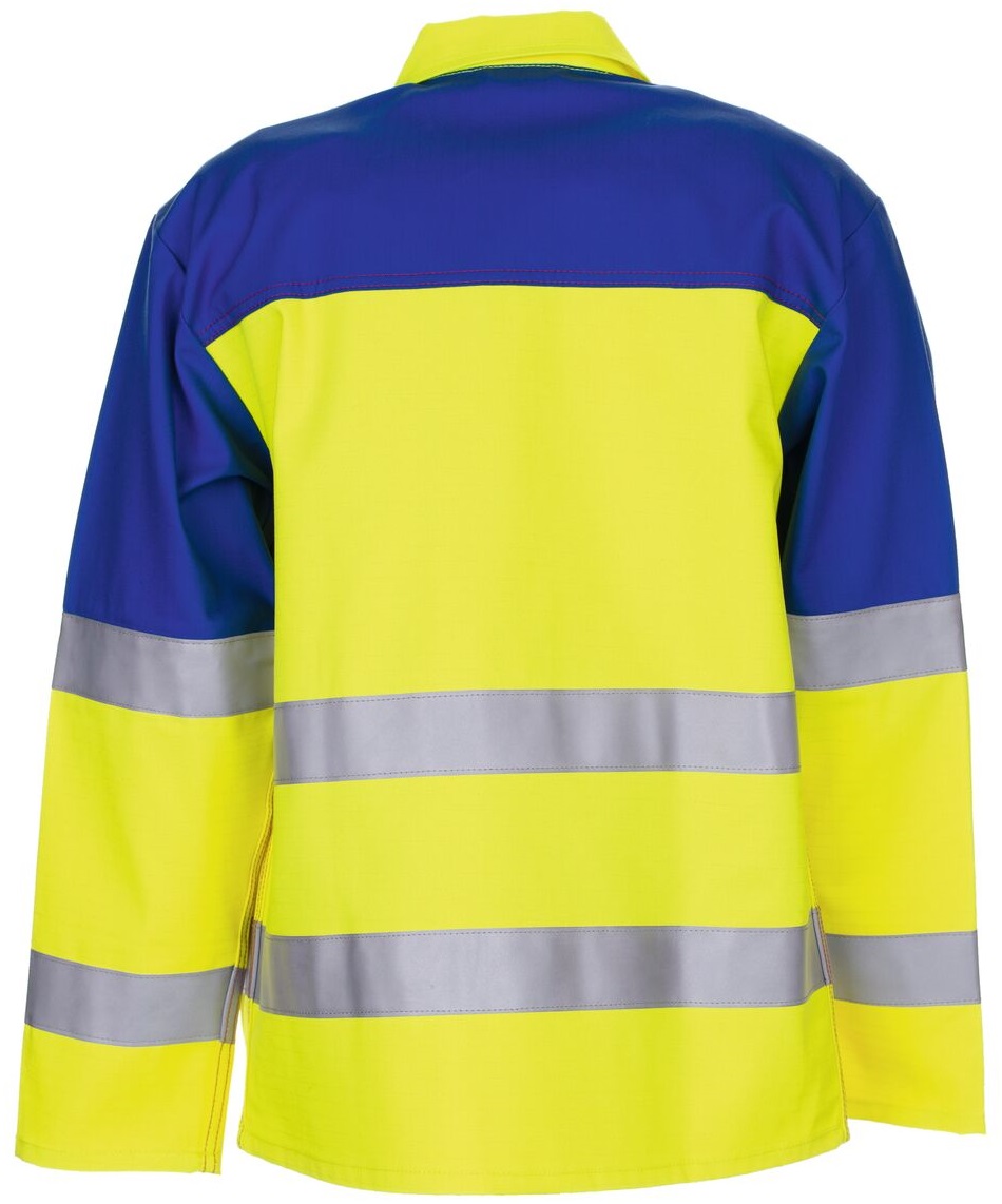 PLANAM-Warnschutz, Major Protect Warnschutz-Bundjacke, ca. 370 g/m², warngelb/kornblau