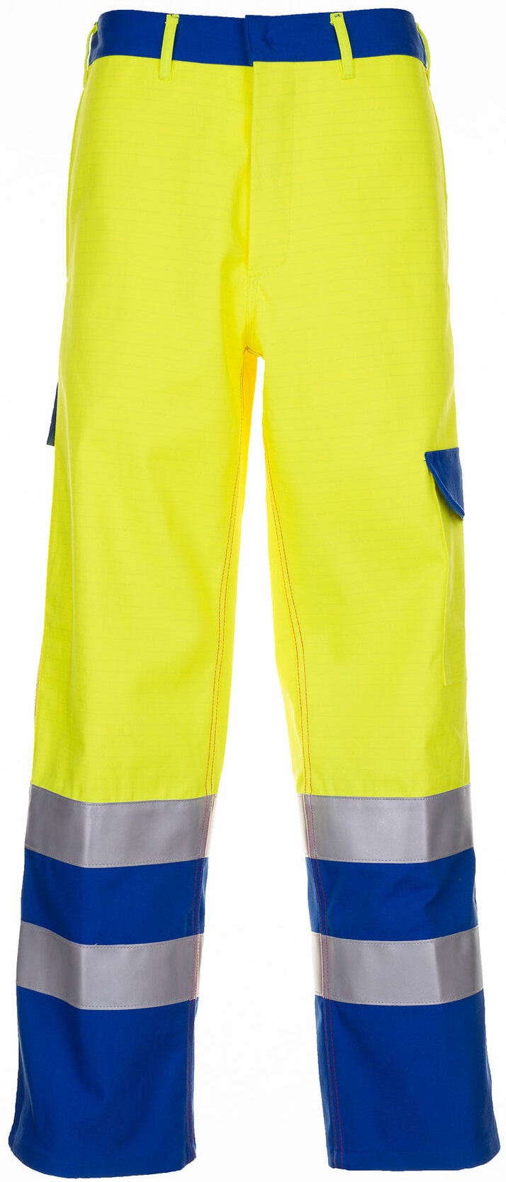 PLANAM-Warnschutz, Major Protect Warnschutz-Bundhose, ca. 370 g/m², warngelb/kornblau