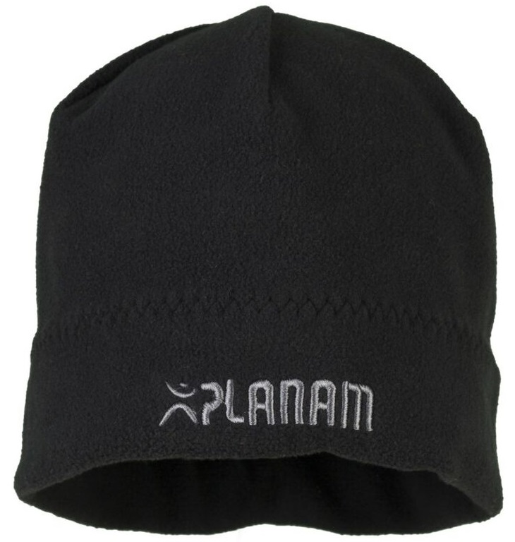 PLANAM Winter-Fleece Mütze, schwarz
