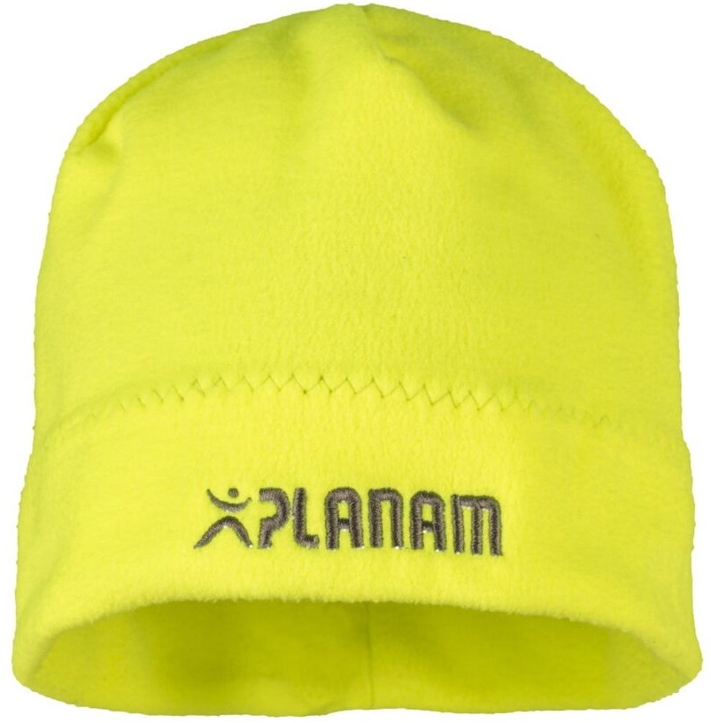 PLANAM Winter-Fleece-Mütze, gelb
