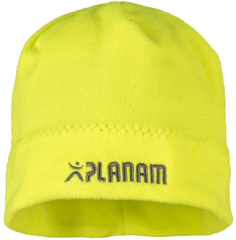 PLANAM-Kälteschutz, Winter-Fleece-Mütze, gelb