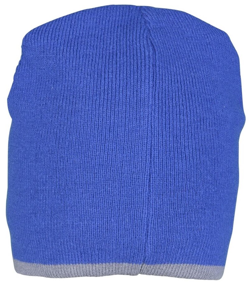 PLANAM-Kälteschutz, Winter-Strick-Mütze, kornblau/zink