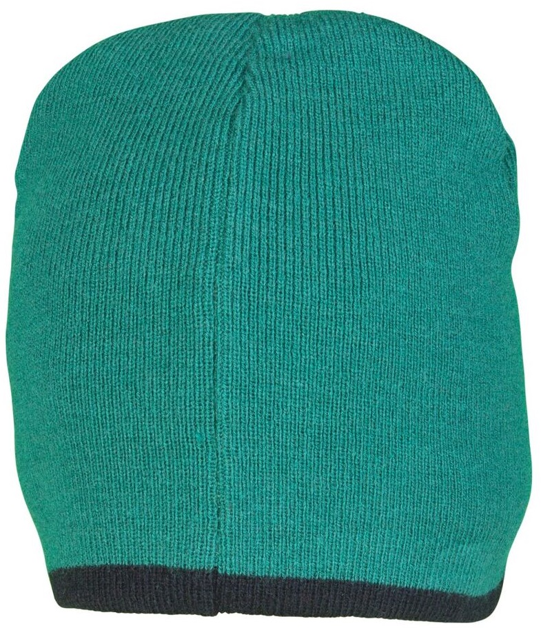 PLANAM Winter-Strick-Mütze, grün/schwarz
