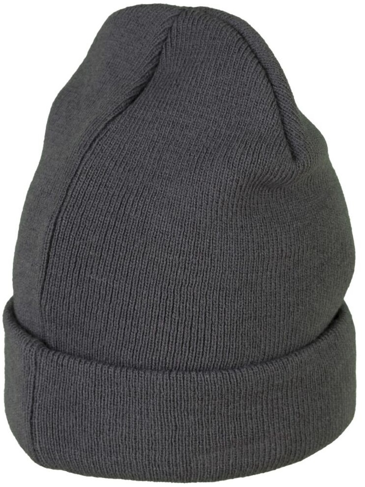 PLANAM-Kälteschutz, Winter-Strick-Mütze mit Umschlag, schiefer