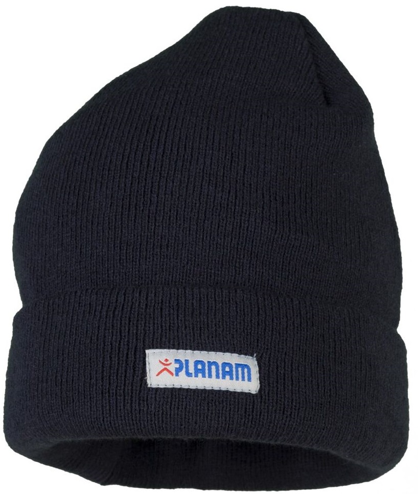 PLANAM Thinsulate-Winter-Mütze, mit Umschlag, marine
