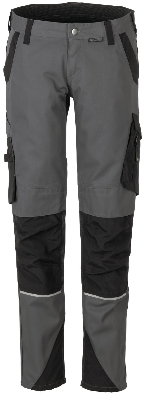 PLANAM-Damen-Bundhose, Norit, 245 g/m², schiefer/schwarz