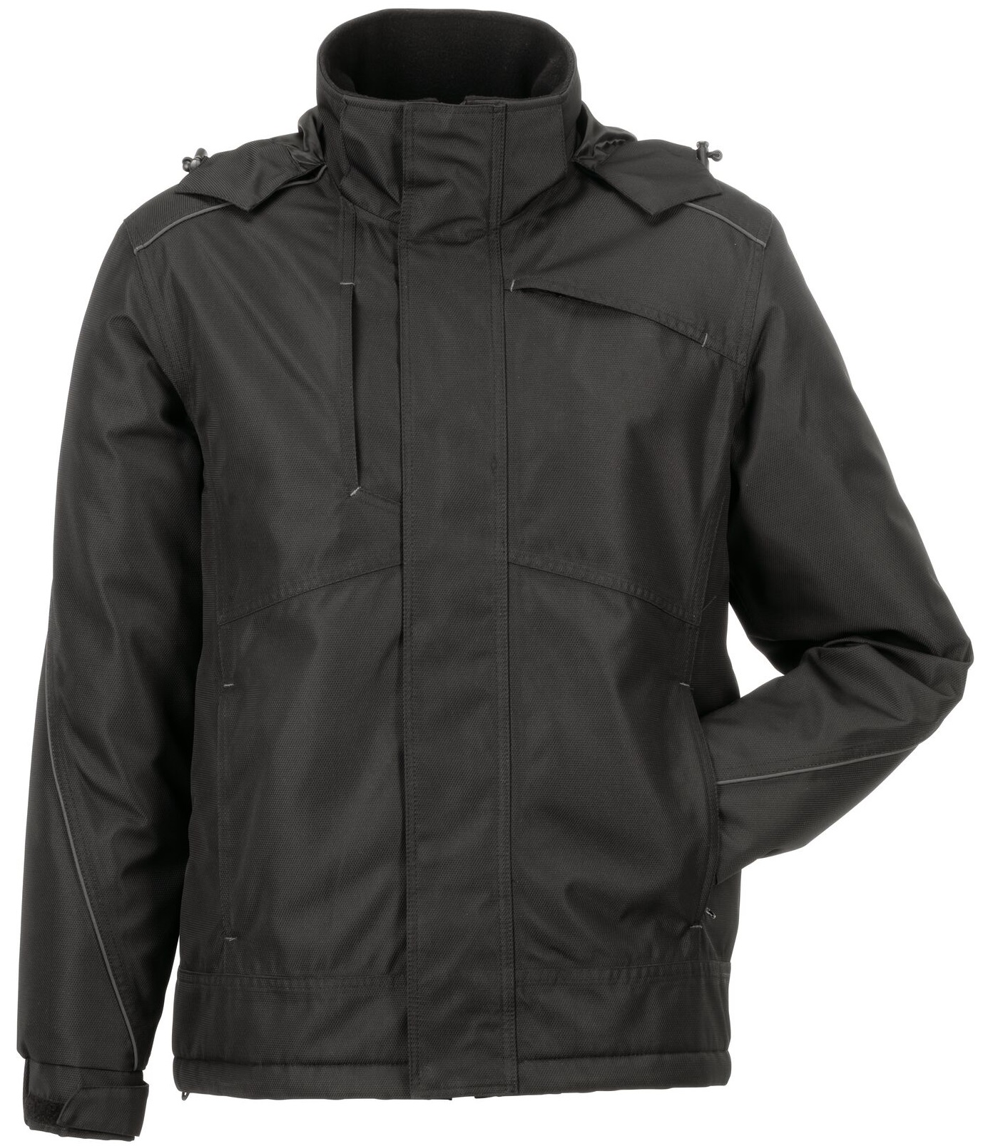 PLANAM-Kälteschutz, Herren-Winter-Wetter-Arbeits-Berufs-Jacke, Norit, 245 g/m², schwarz