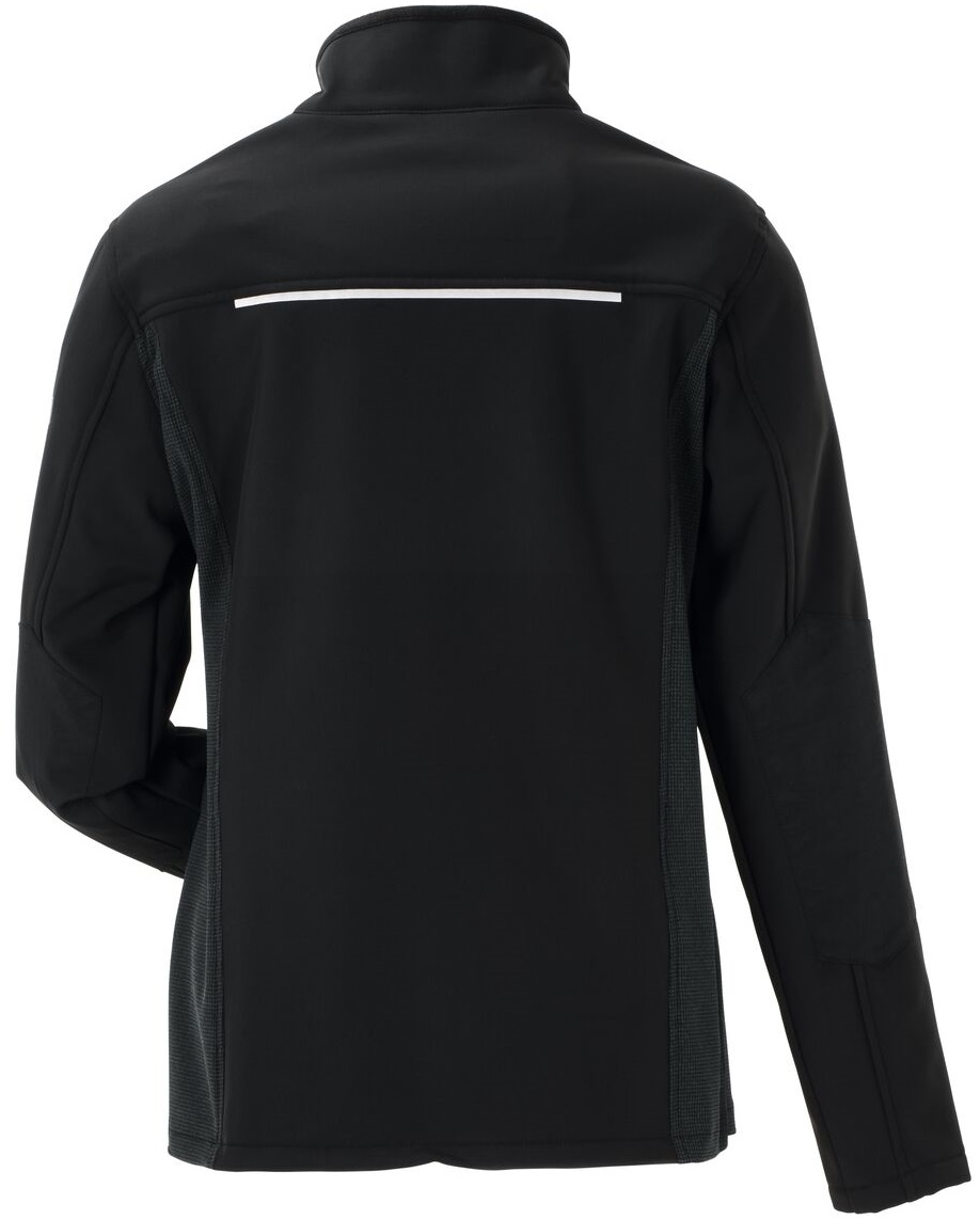 PLANAM-Kälteschutz, Damen-Pure-Softshelljacke, Norit, 260 g/m², schwarz/schwarz
