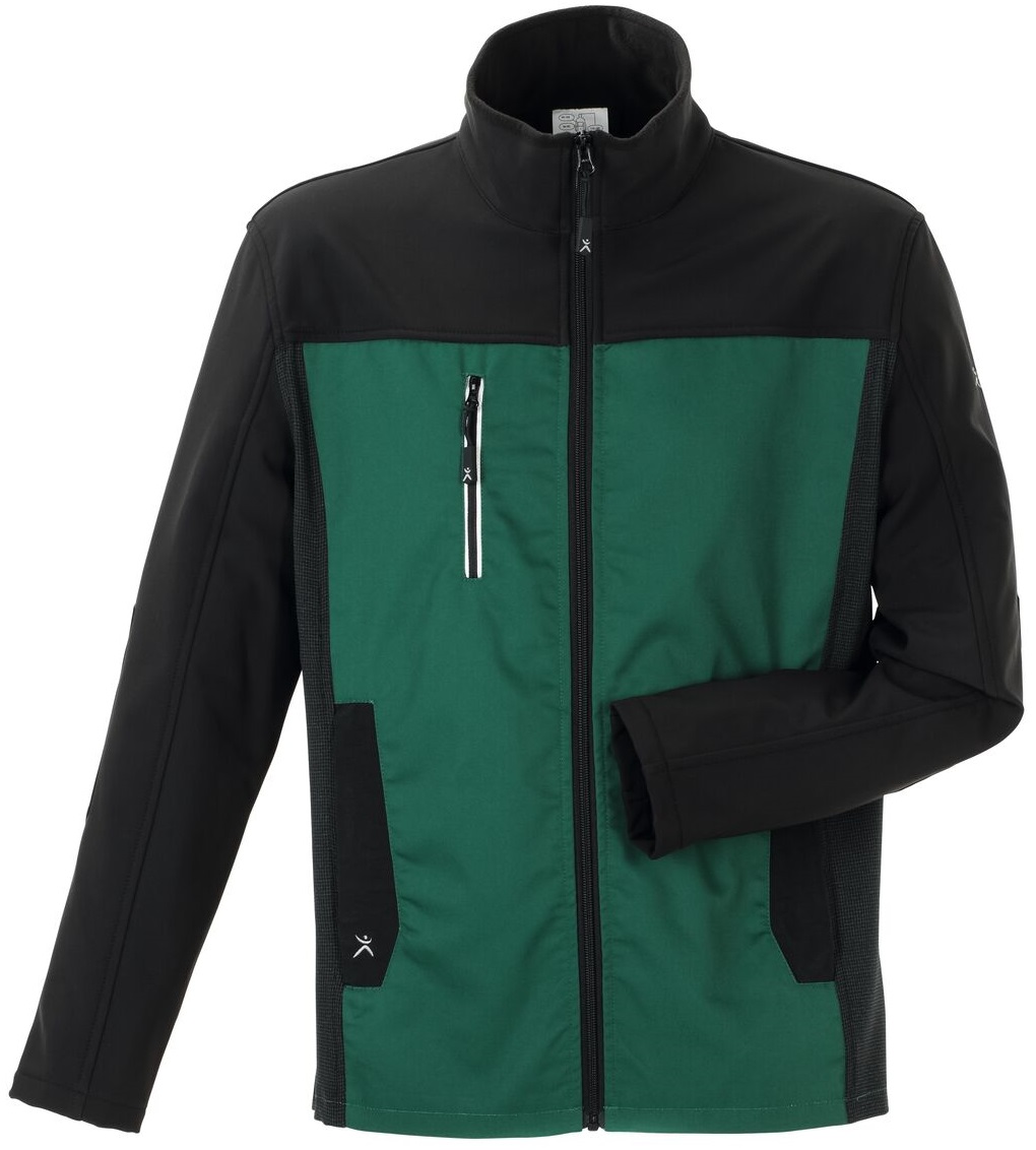 PLANAM-Kälteschutz, Hybridjacke, Norit, 245 g/m², grün/schwarz