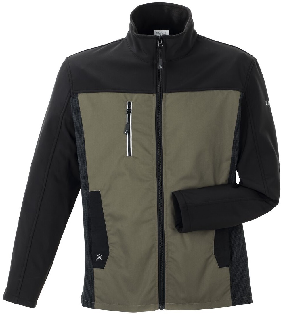 PLANAM-Kälteschutz, Hybridjacke, Norit, 245 g/m², oliv/schwarz