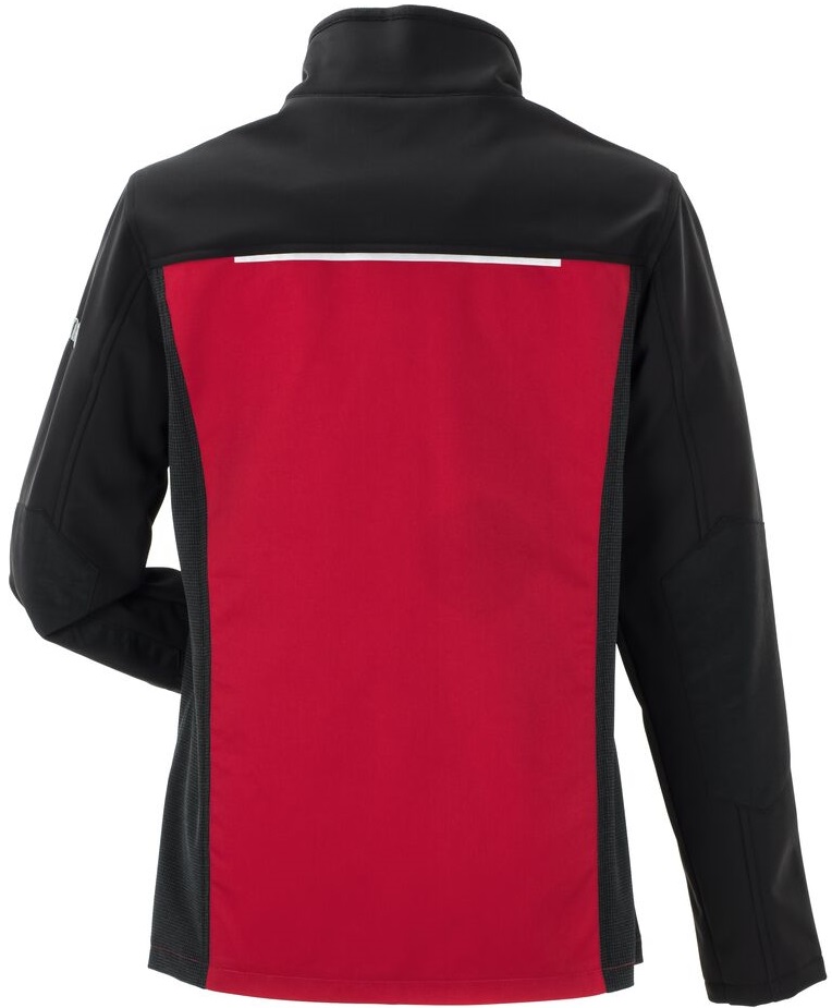 PLANAM-Kälteschutz, Damen-Hybridjacke, Norit, 245 g/m², rot/schwarz