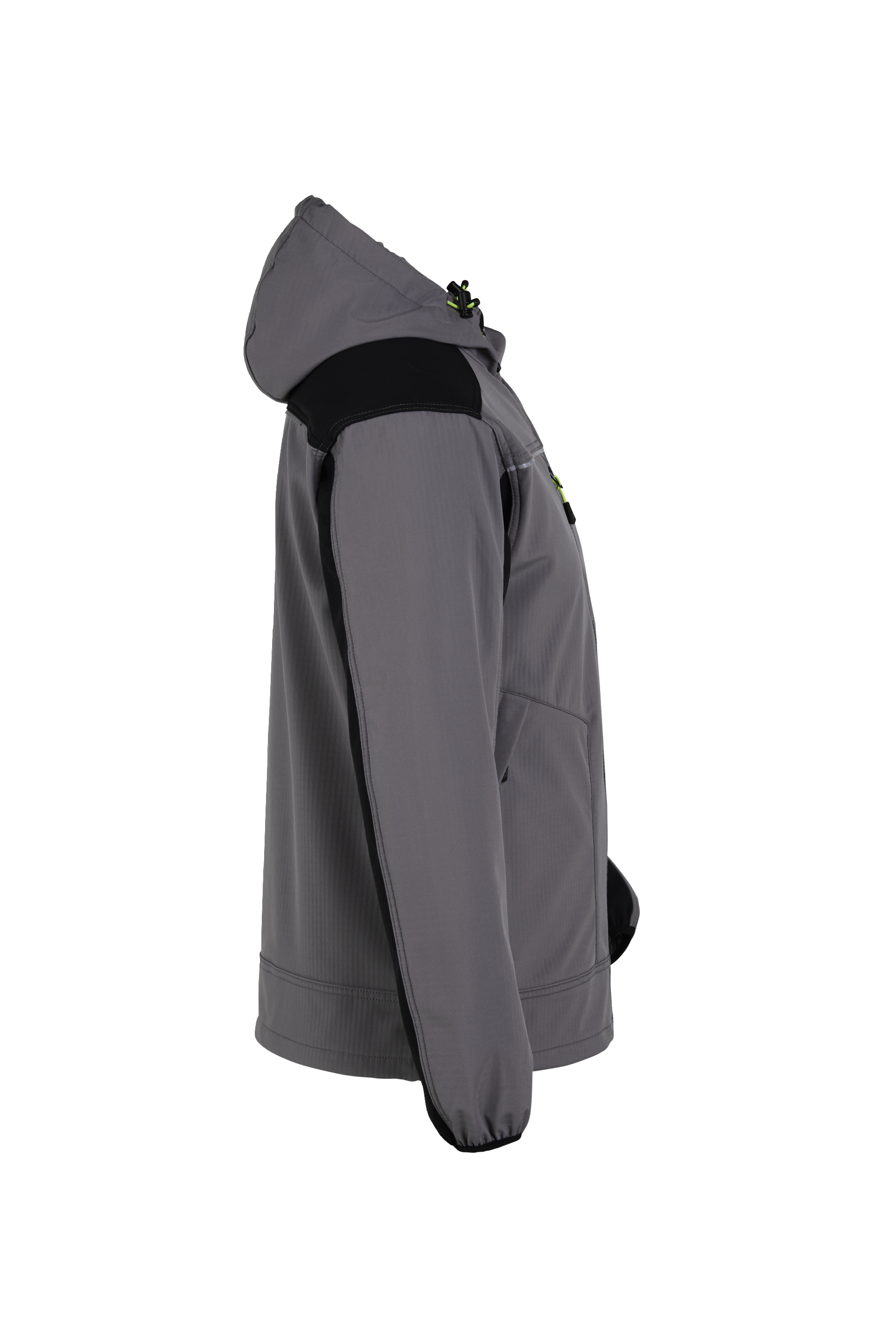 Planam-rECOline Softshelljacke zink/schwarz