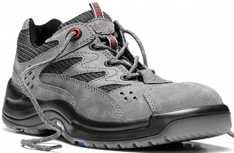 Gr.48 ELTEN S1 Sicherheitsschuhe Berufsschuhe Arbeitsschuhe Schutzschuhe halb JAN GREY Fußtyp 3 schmale Fußweite dunkelgrau