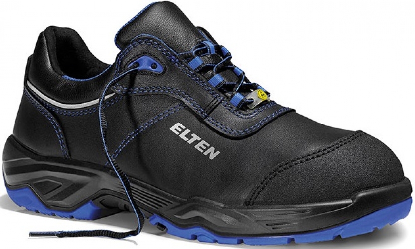 Gr.38 ELTEN S2 Sicherheitsschuhe Berufsschuhe Arbeitsschuhe Schutzschuhe REACTION BLUE LOW ESD schwarz