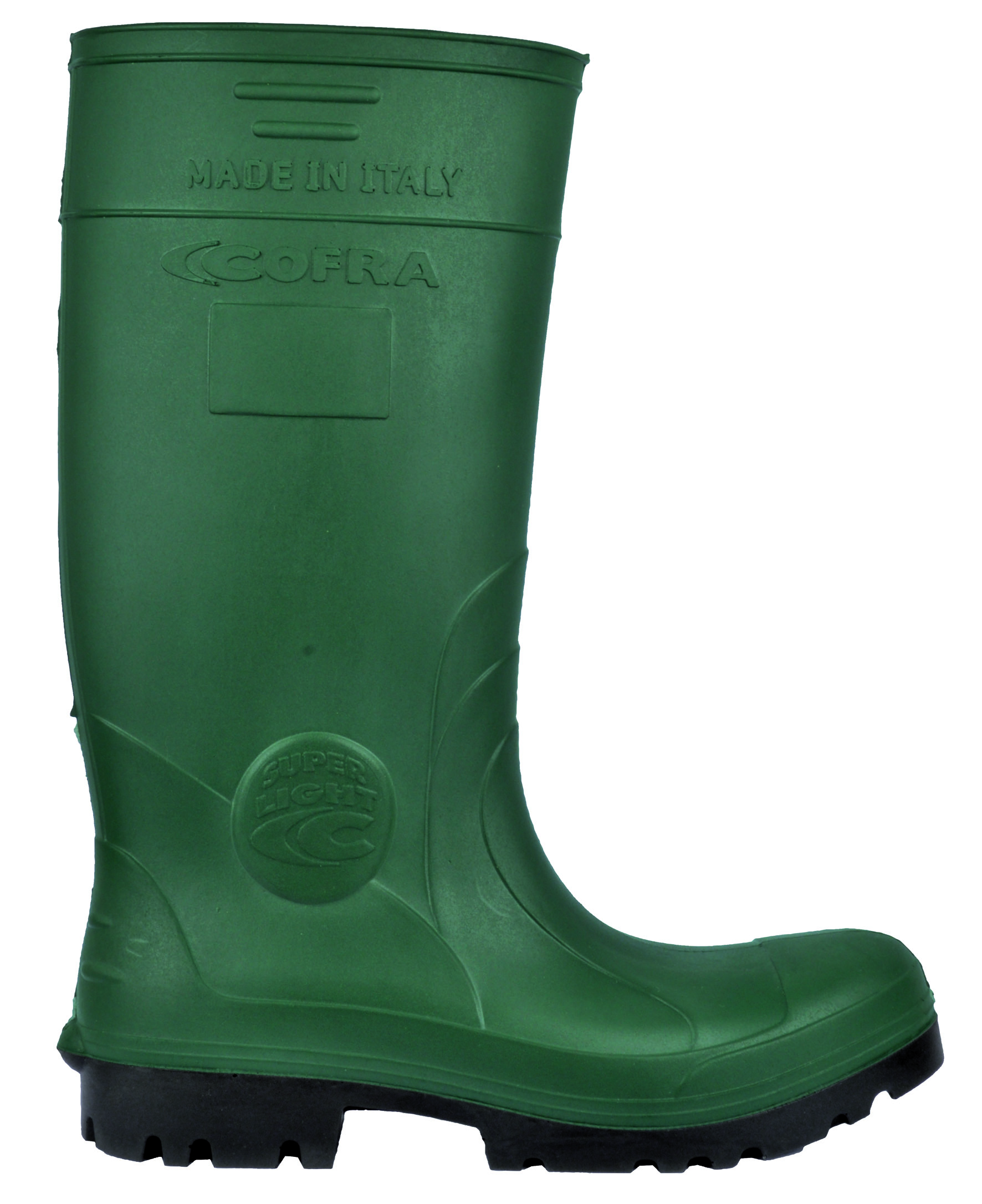 Gr.46 COFRA-Footwear, HUNTER, S5, CI, SRC, Sicherheits-Gummi-Stiefel, grün