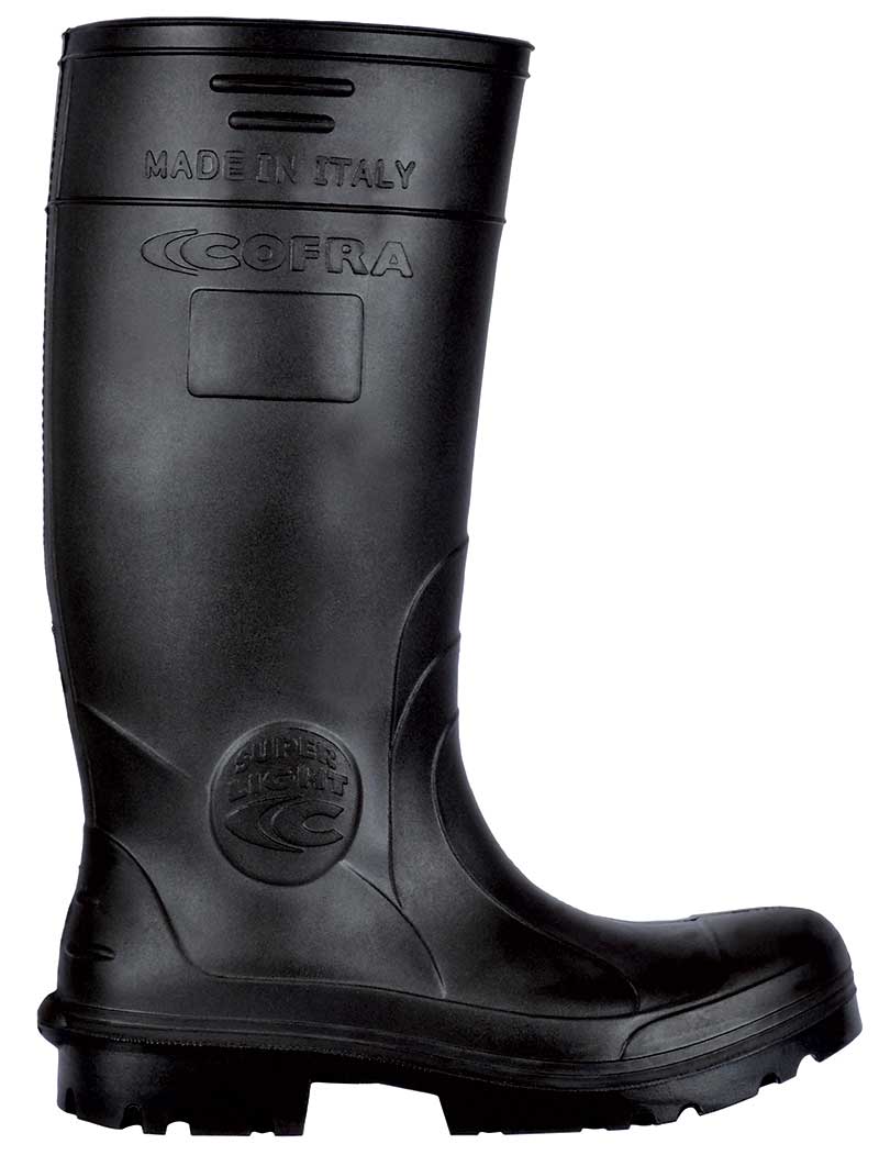 COFRA-Footwear, NEW-TANKER S5, CI, SRC, Sicherheits-Gummi-Stiefel, schwarz