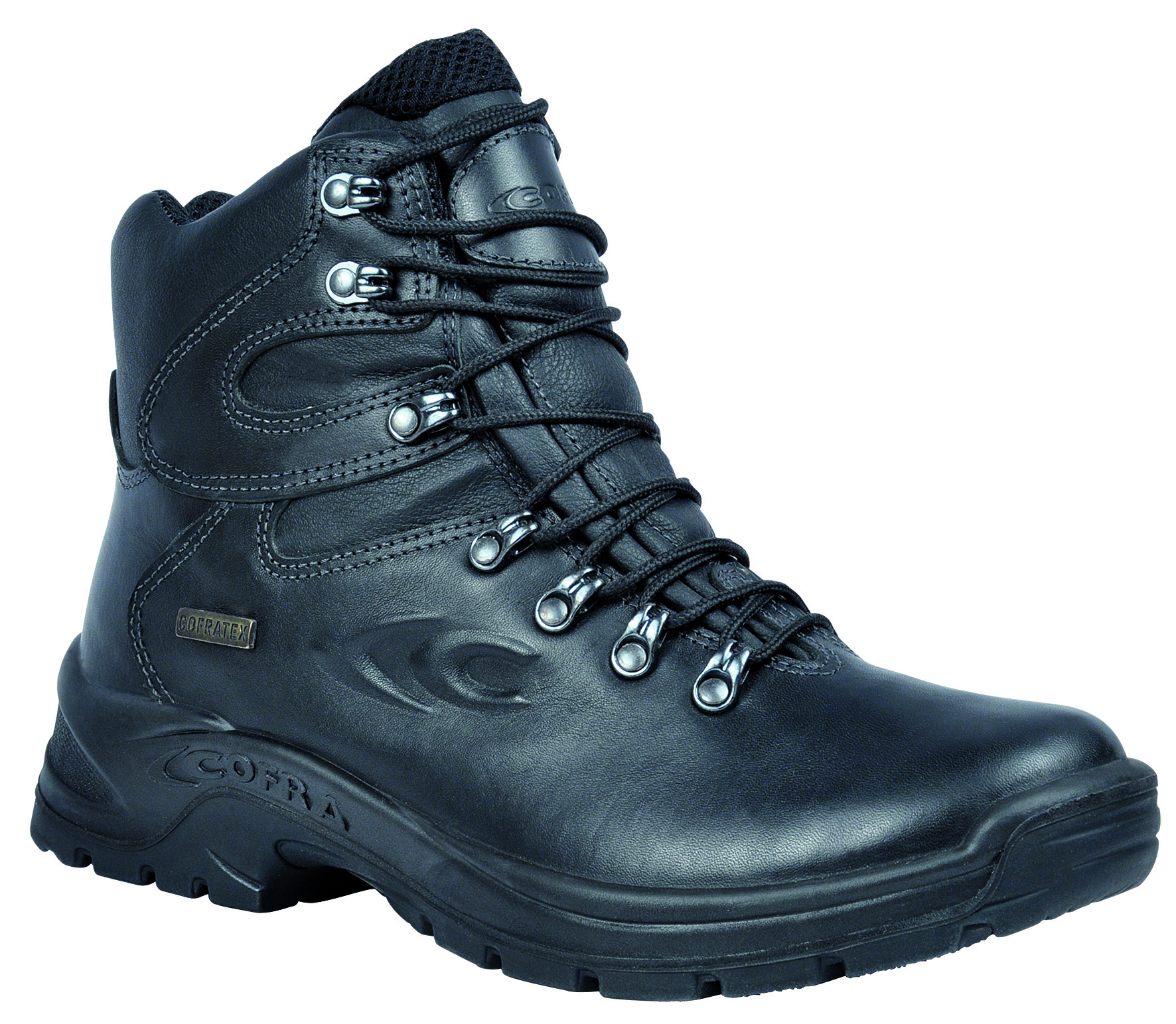 Gr.44 COFRA MOVE VIETNAM BLACK Trekking Schnürhochschuhe  Arbeitsschuhe Berufsschuhe ohne Kappe schwarz