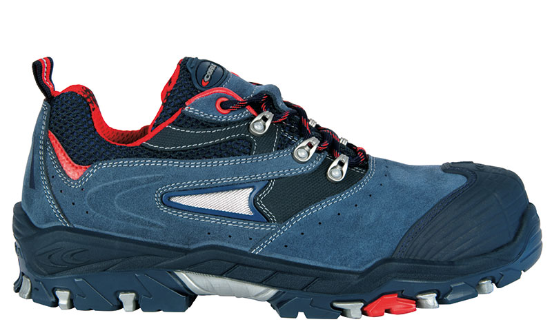 COFRA-Footwear, SERSE S1 P SRC, Sicherheits-Arbeits-Berufs-Schuhe, Halbschuhe, blau