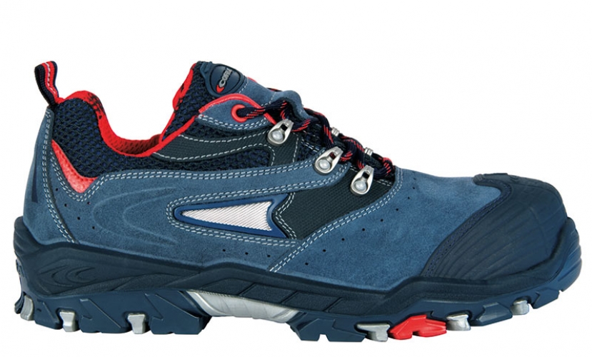Gr.39 COFRA-Footwear, SERSE S1 P SRC, Sicherheits-Arbeits-Berufs-Schuhe, Halbschuhe, blau