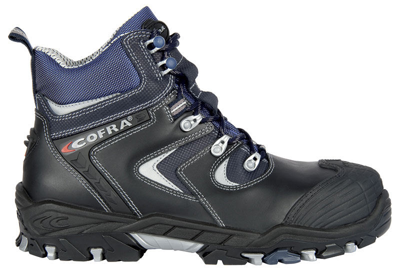 COFRA-Footwear, KONAN S3 SRC, Arbeits-Berufs-Sicherheits-Schuhe, hoch, schwarz